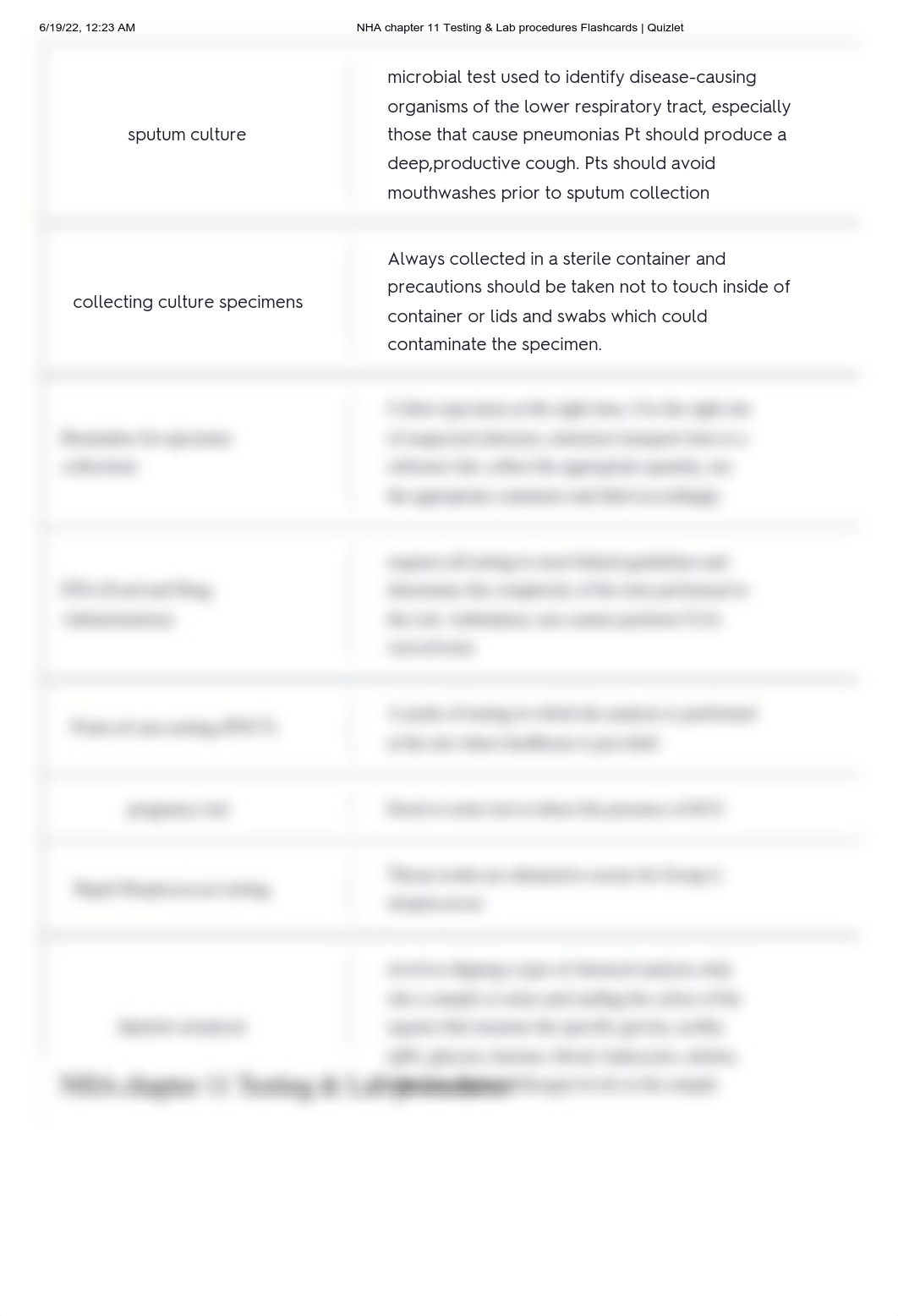 NHA chapter 11 Testing & Lab procedures Flashcards _ Quizlet.pdf_dmqozolzshs_page3