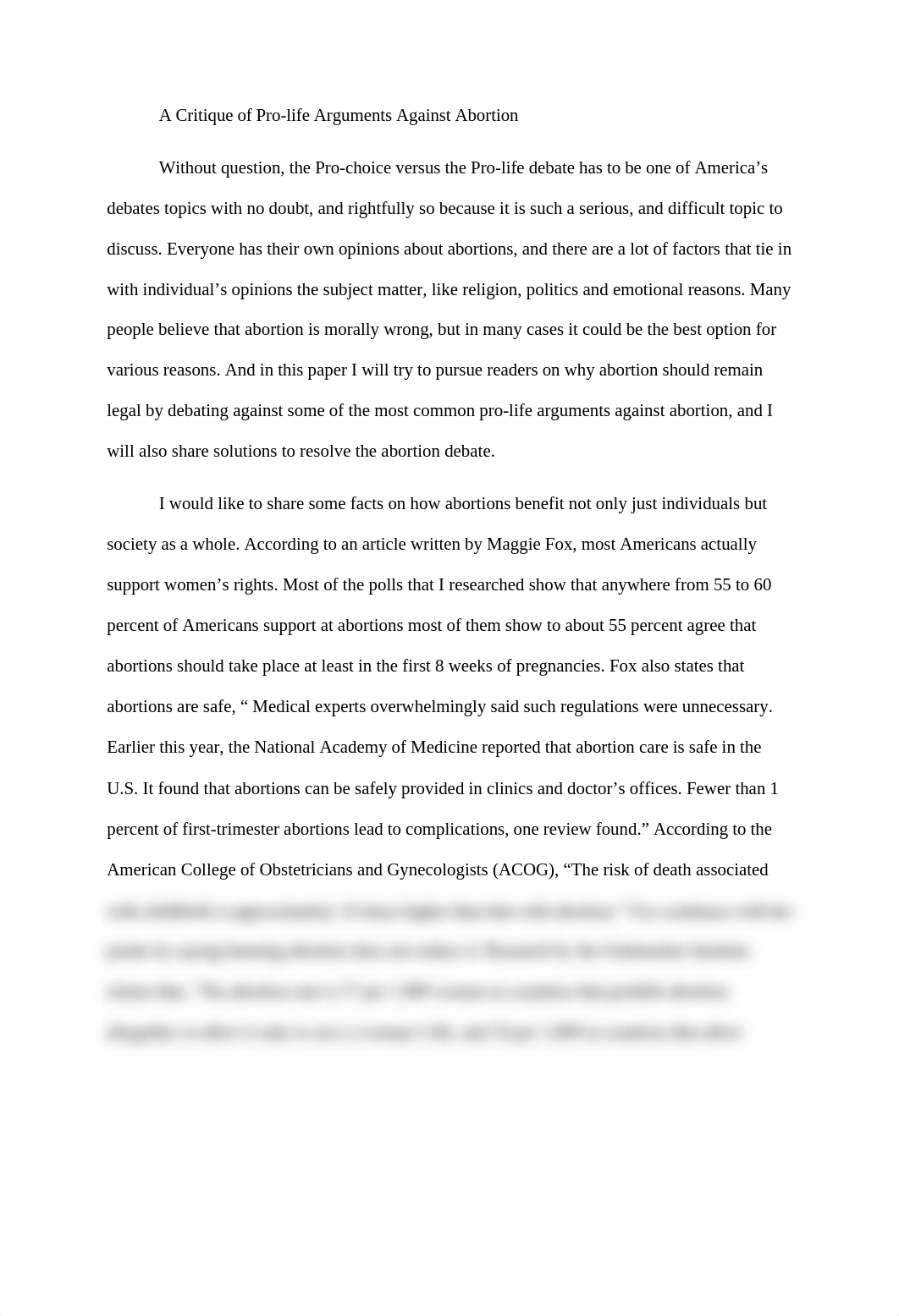 A Critique of Pro-life Arguments Against Abortion.docx_dmr6j17oy7r_page1