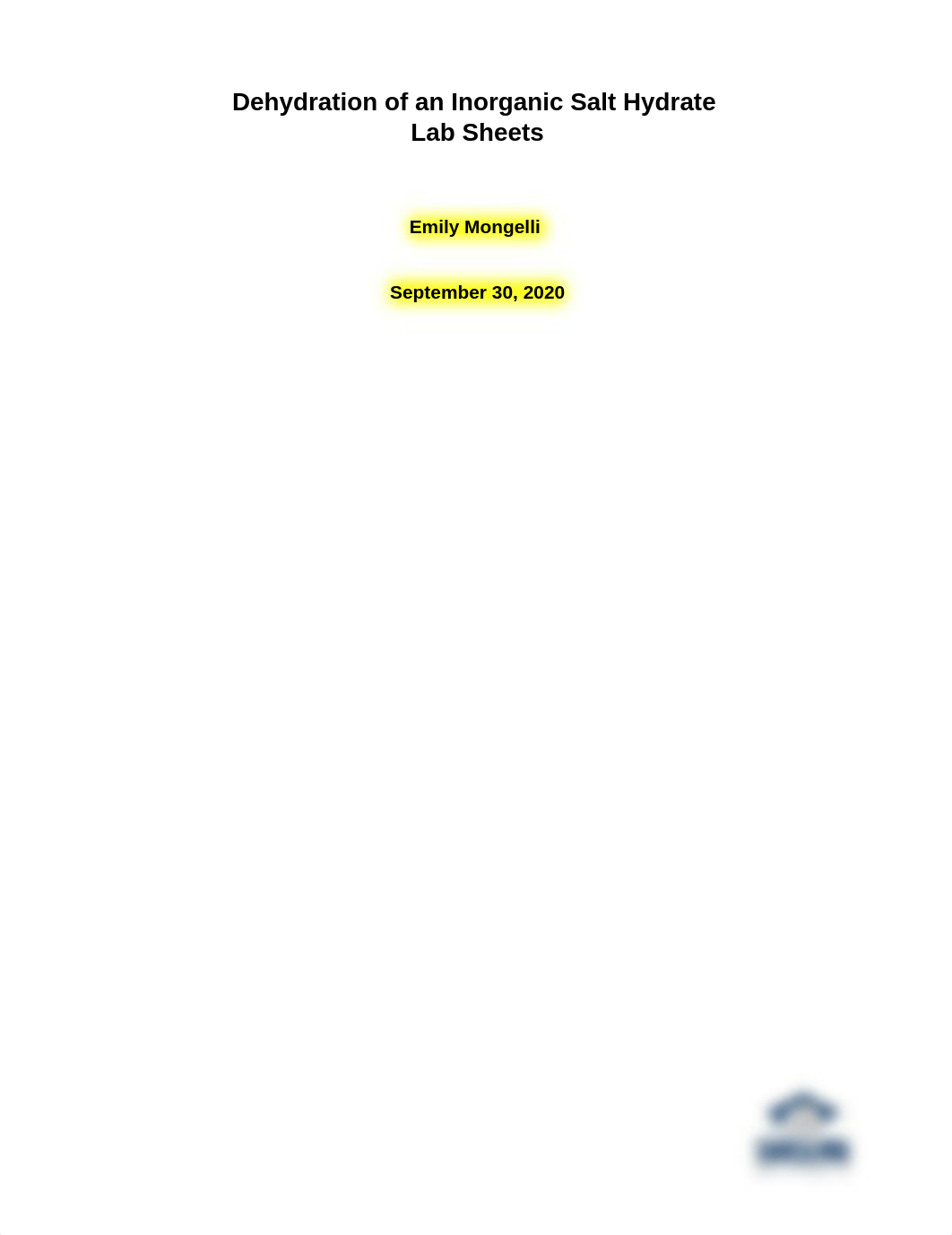 Dehydration of an Inorganic Salt Hydrate Lab Sheets.docx_dmrascqjnax_page1