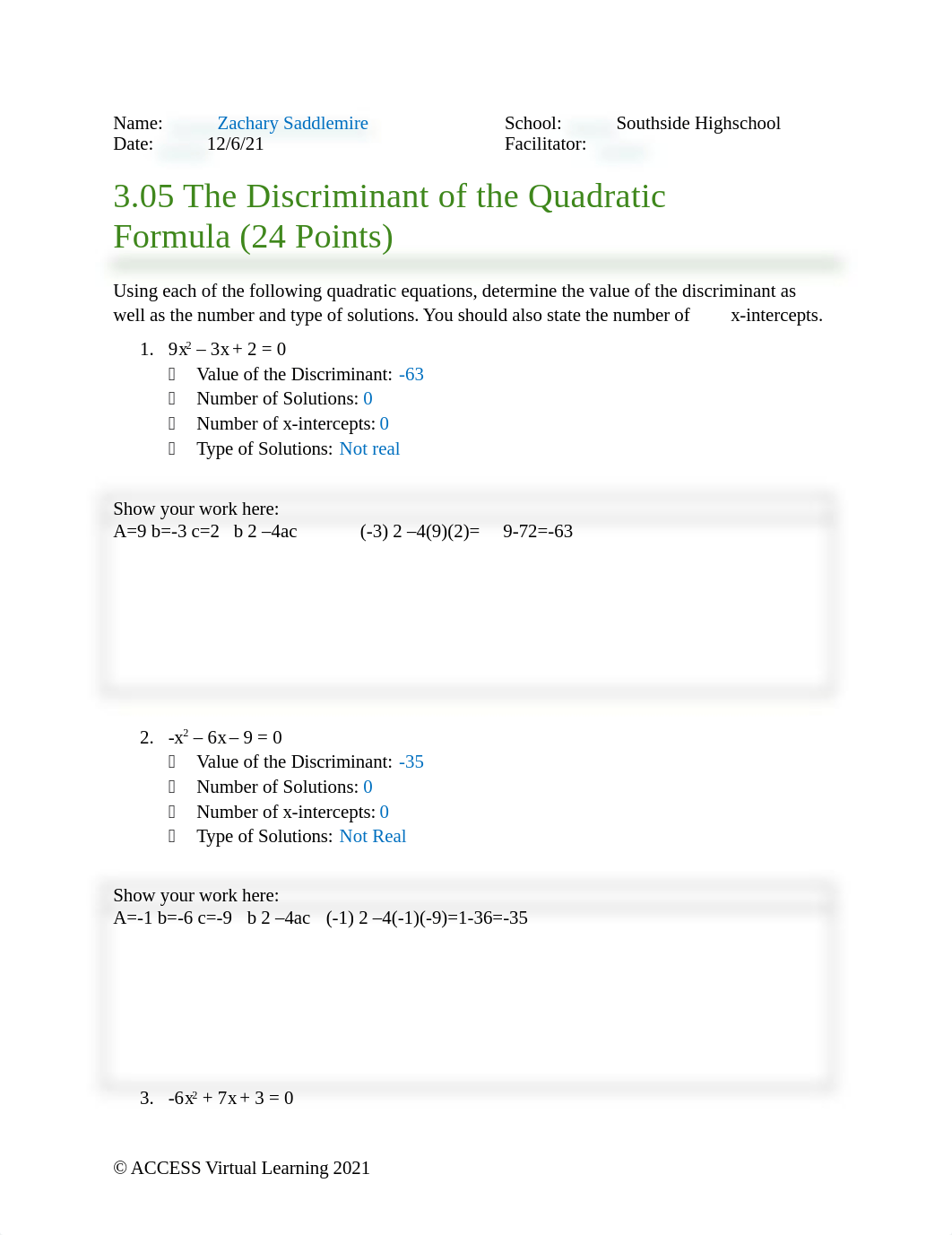 3.05 The Discriminant of the Quadratic Formula.docx_dmrbcyou279_page1