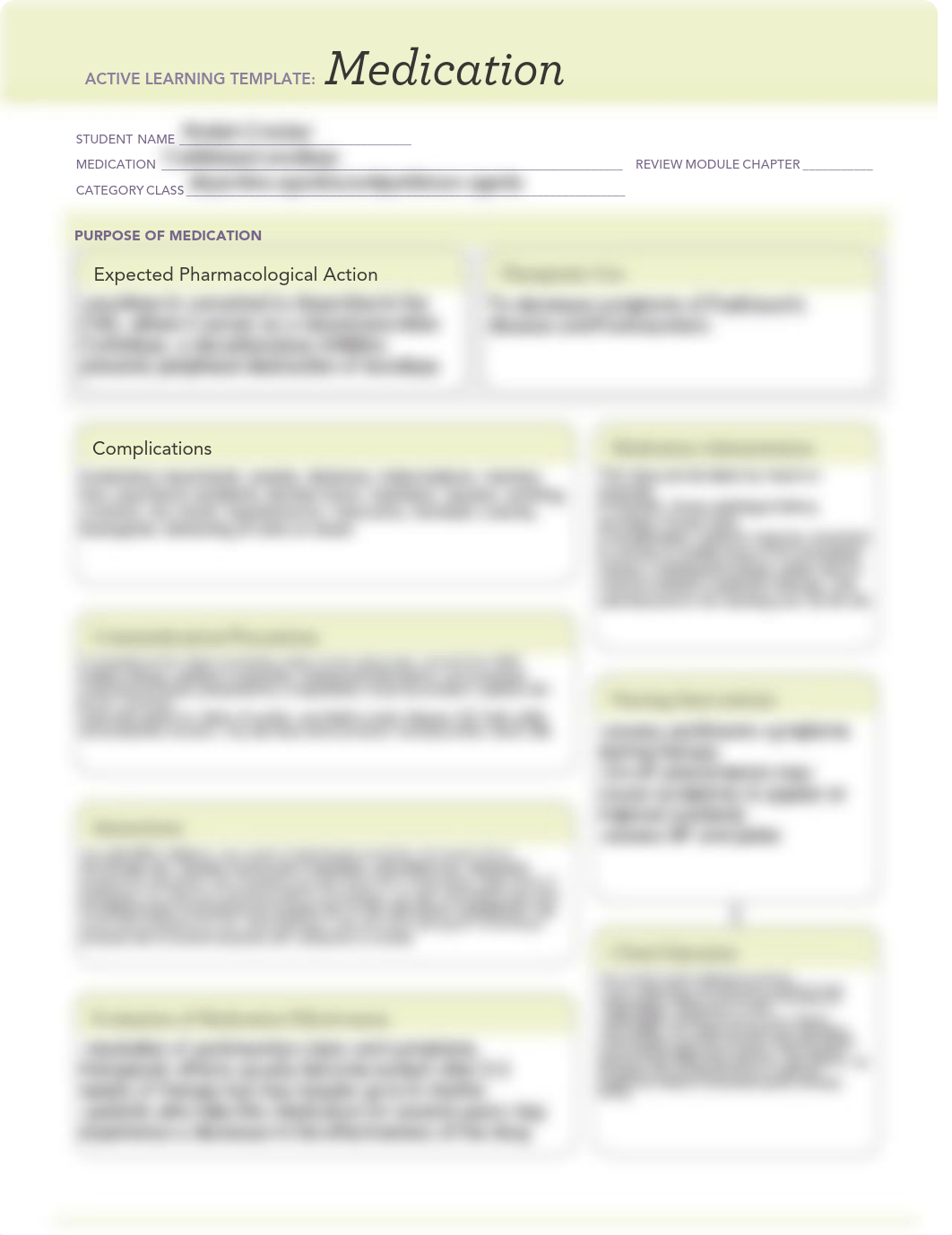 Carbidopa Levodopa ATI medication template.pdf_dmrf95oeplx_page1