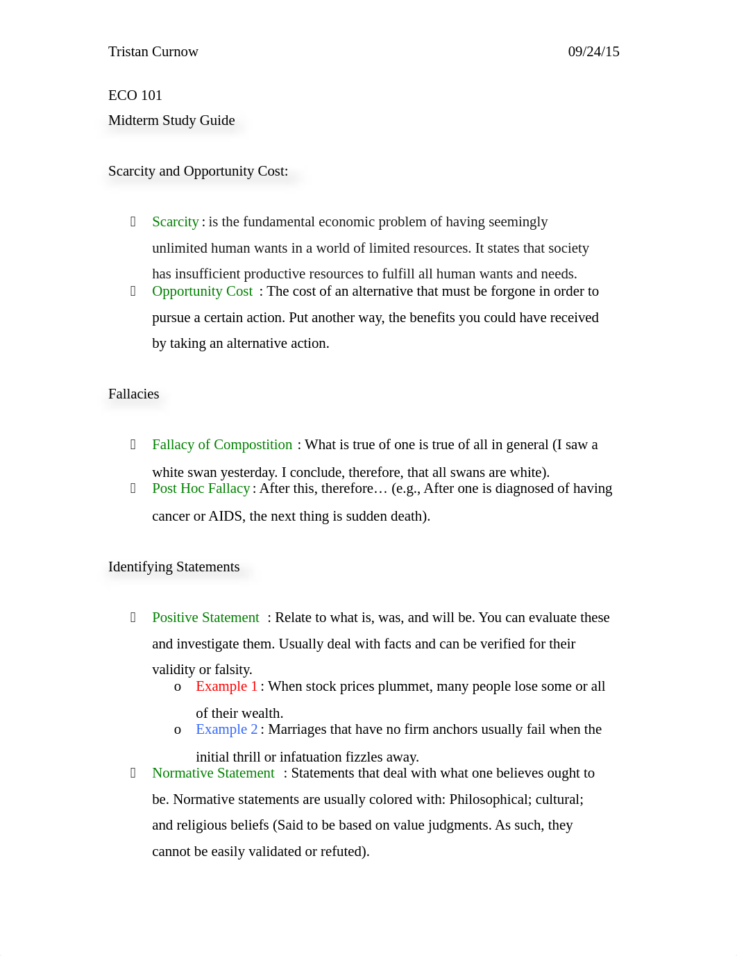 ECO 101 Midterm Study Guide_dmrhycg0t52_page1