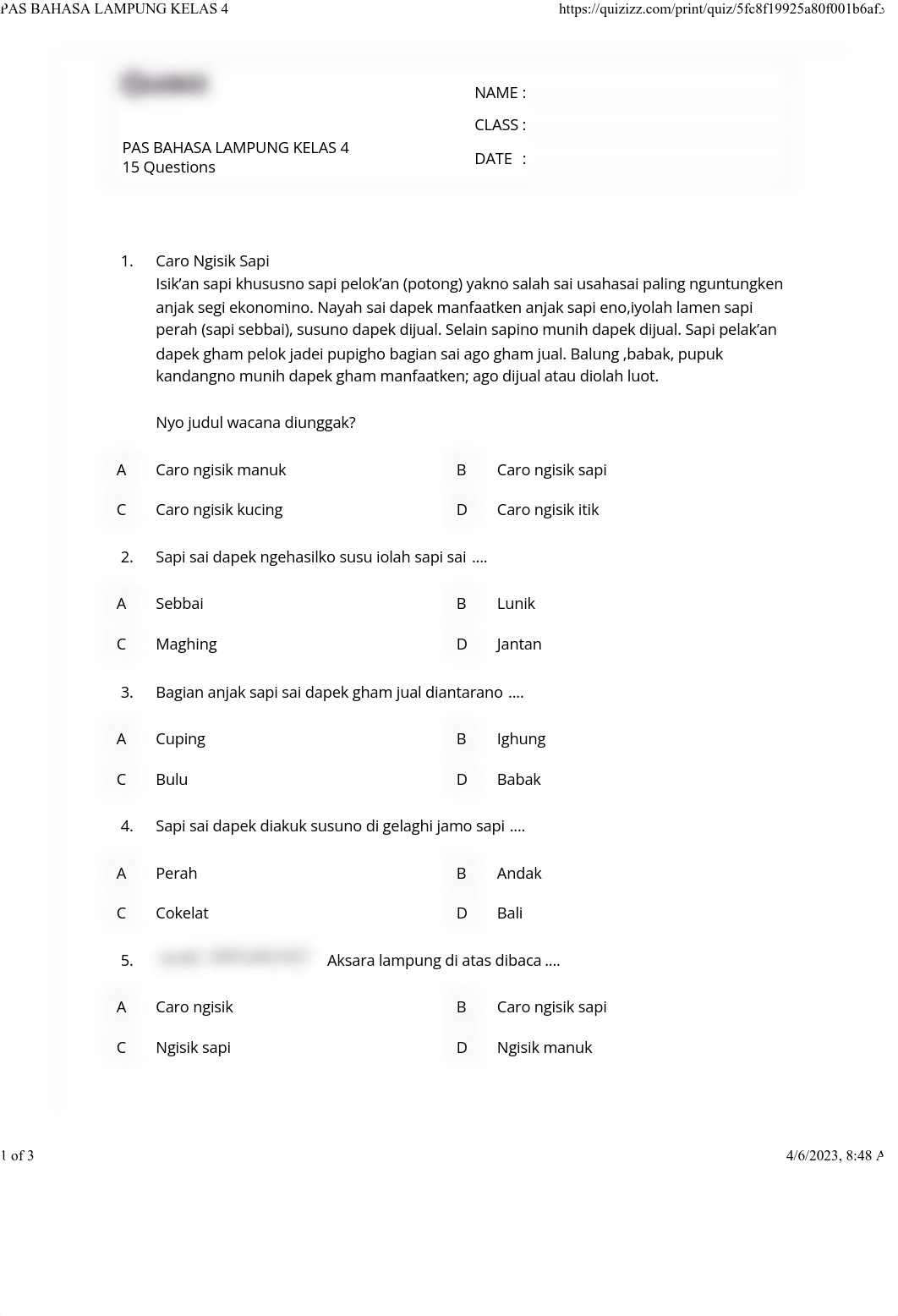 PAS BAHASA LAMPUNG KELAS 4.pdf_dmrndukdc3l_page1