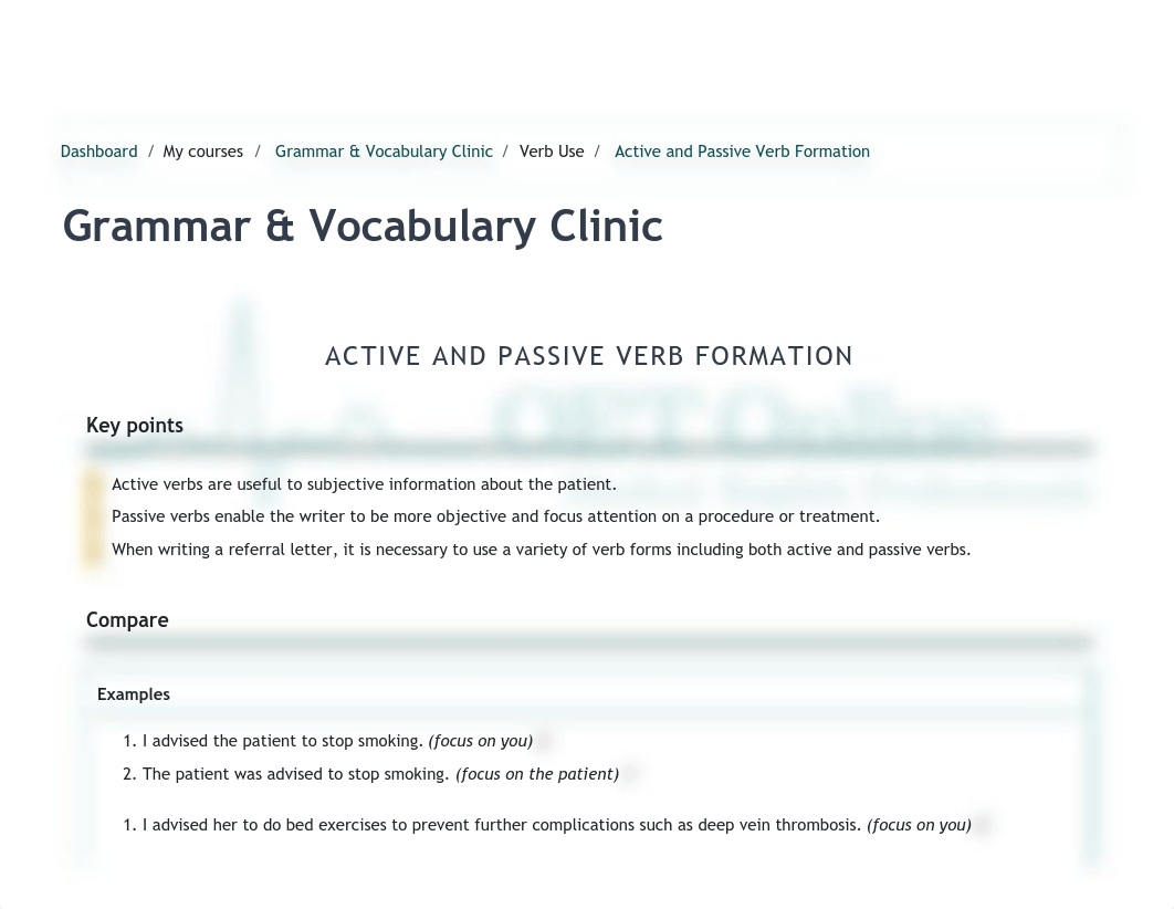 Grammar and Vocabulary Clinic_ Active and Passive Verb Formation.pdf_dmrnvb9f83b_page1