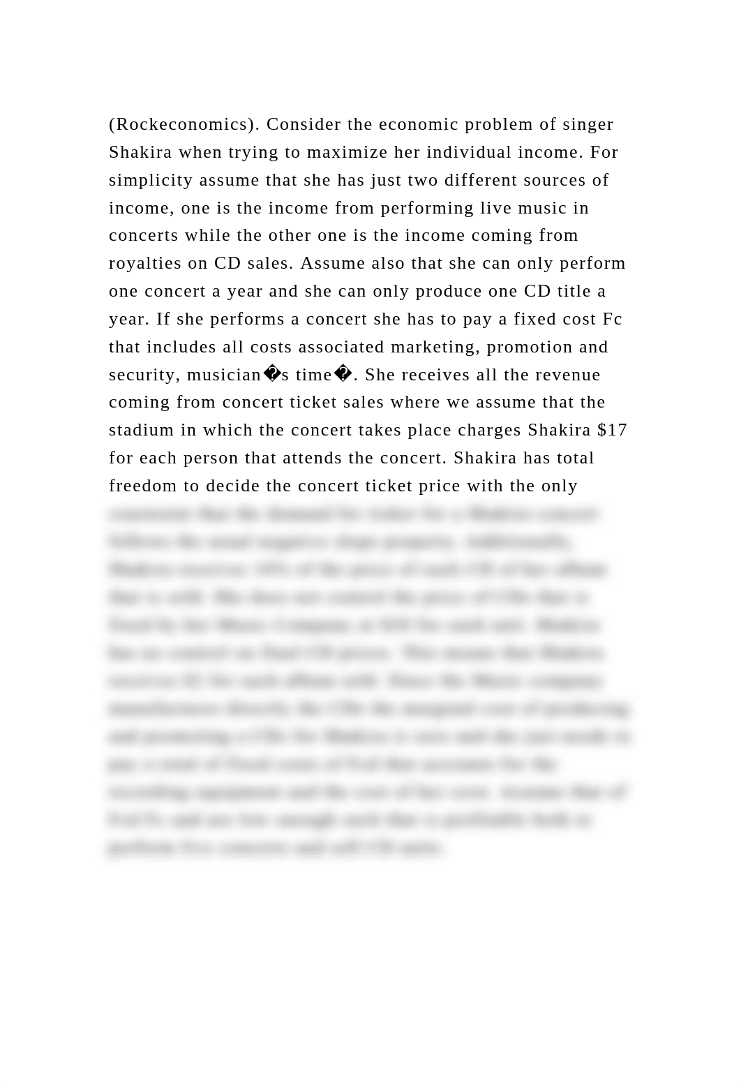 (Rockeconomics). Consider the economic problem of singer Shakira whe.docx_dmrp6ved84u_page2