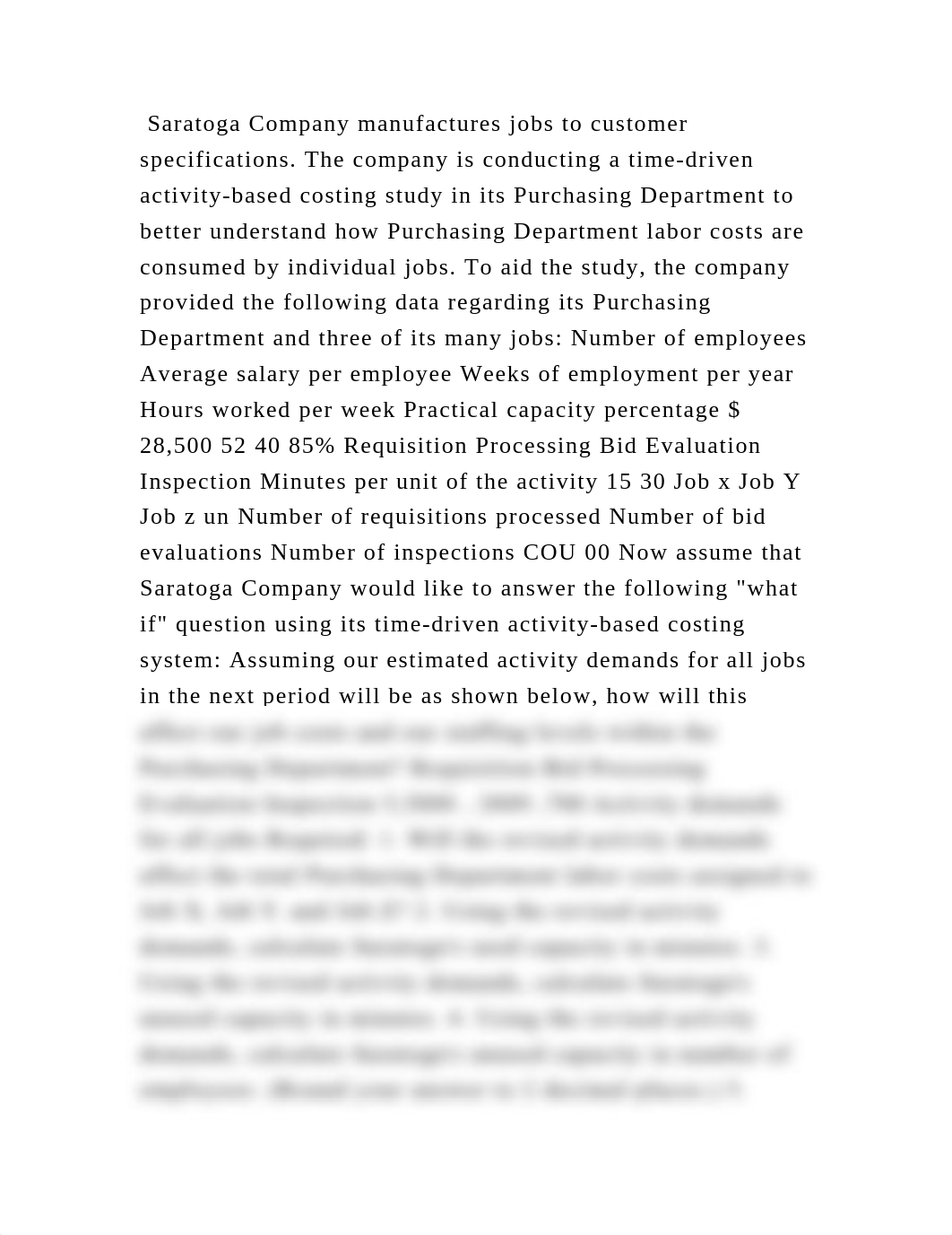 Saratoga Company manufactures jobs to customer specifications. The co.docx_dmrvixv0xt1_page2