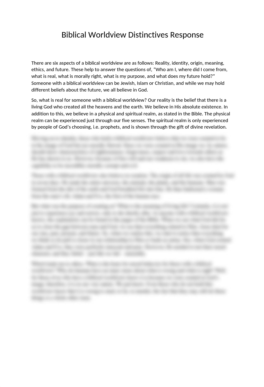 Biblical Worldview Distinctives Response.docx_dmryznarr63_page1