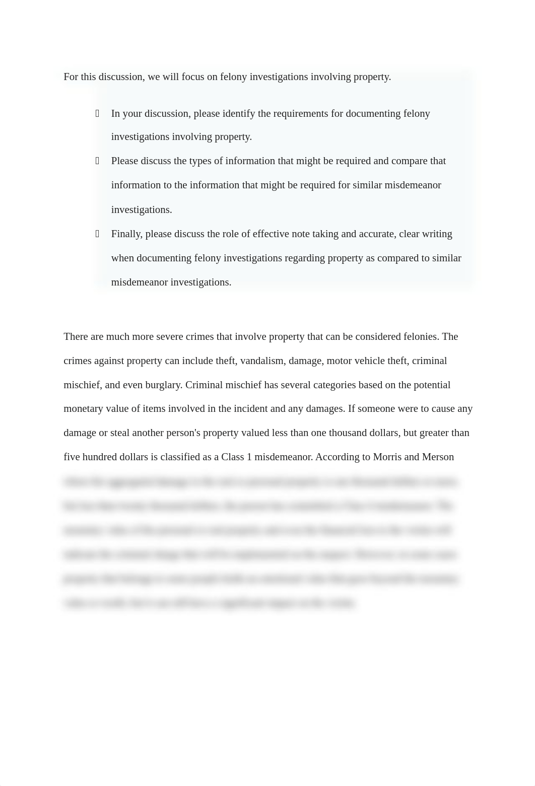 Discussion Thread Documenting Felony Investigations Involving Property.docx_dms2tj6ludt_page1