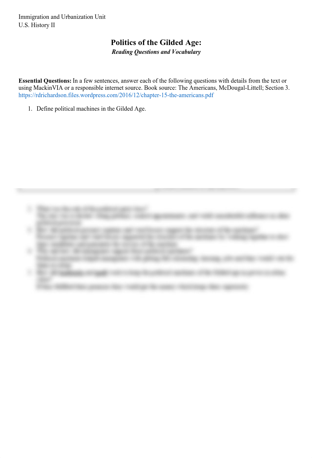 Reynolds - Ch 15 Sec 3 - Gilded Age Reading Questions .pdf_dmsmfbzk08r_page1