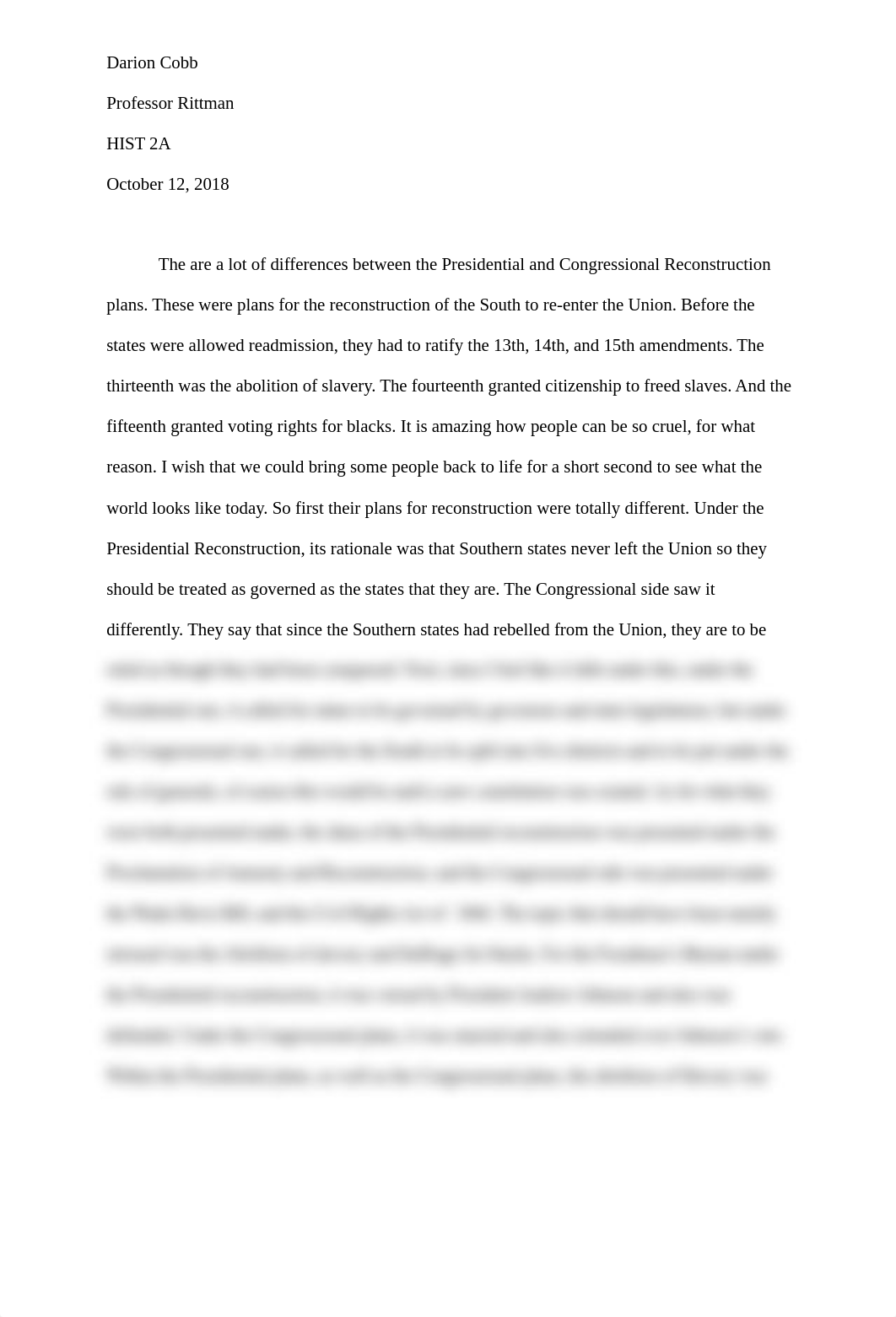 Presidential v. Congressional Reconstruction.docx_dmsr0q3amc8_page1