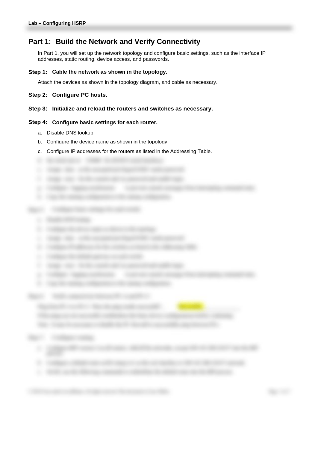 4.3.3.4 Lab - Configure HSRP.doc_dmstya0bg0c_page3