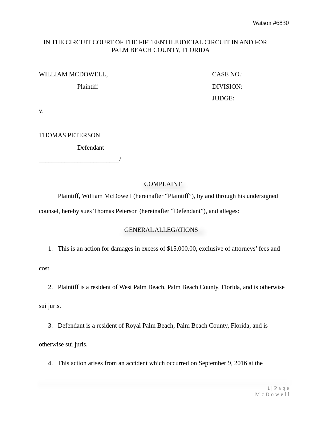 Legal Writing604, Assignment #2, Watson, #6830.docx_dmt1wjer5yh_page1