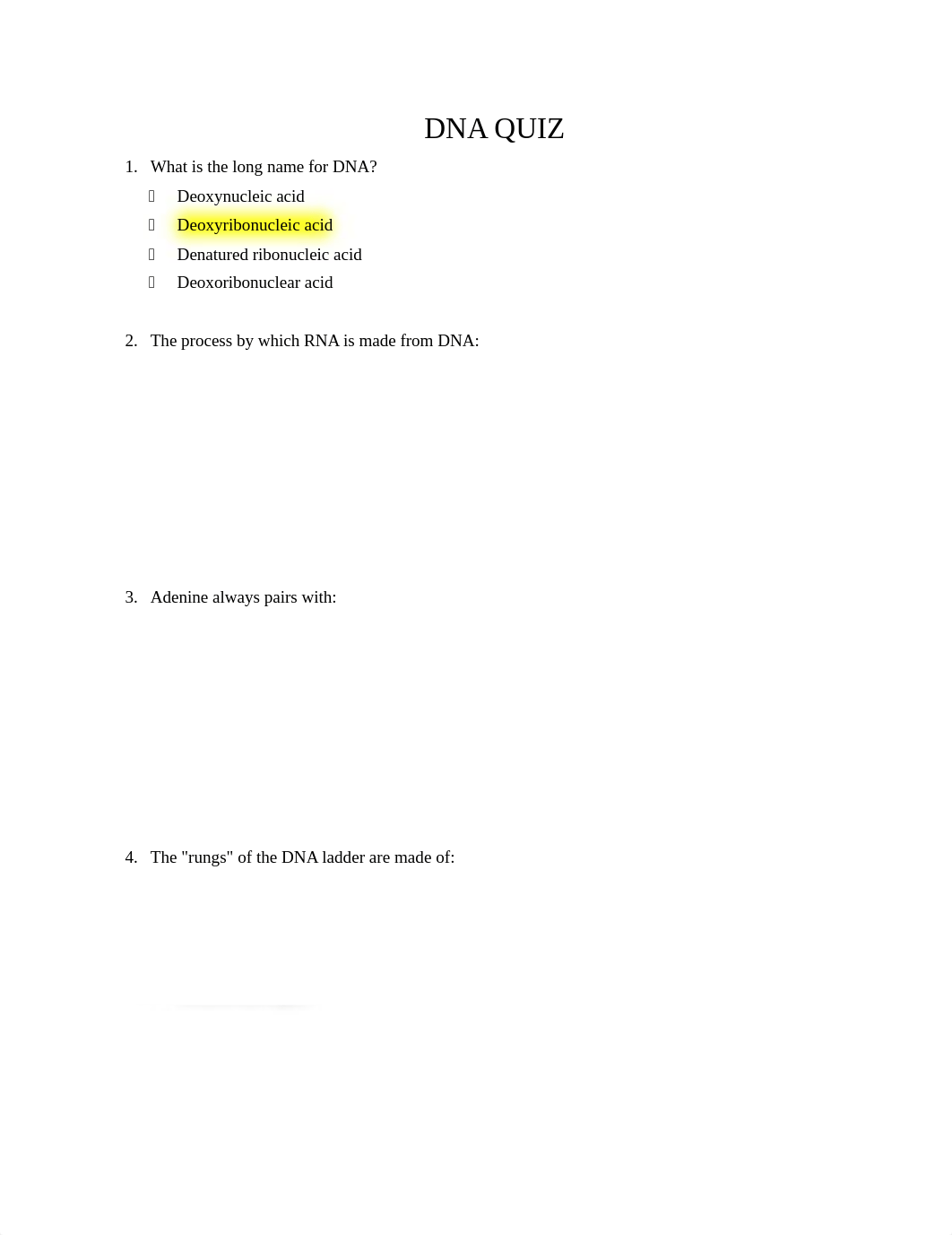 BIOL 1108 Lab Exercise 11- DNA Quiz.docx_dmt74k8g8bl_page1