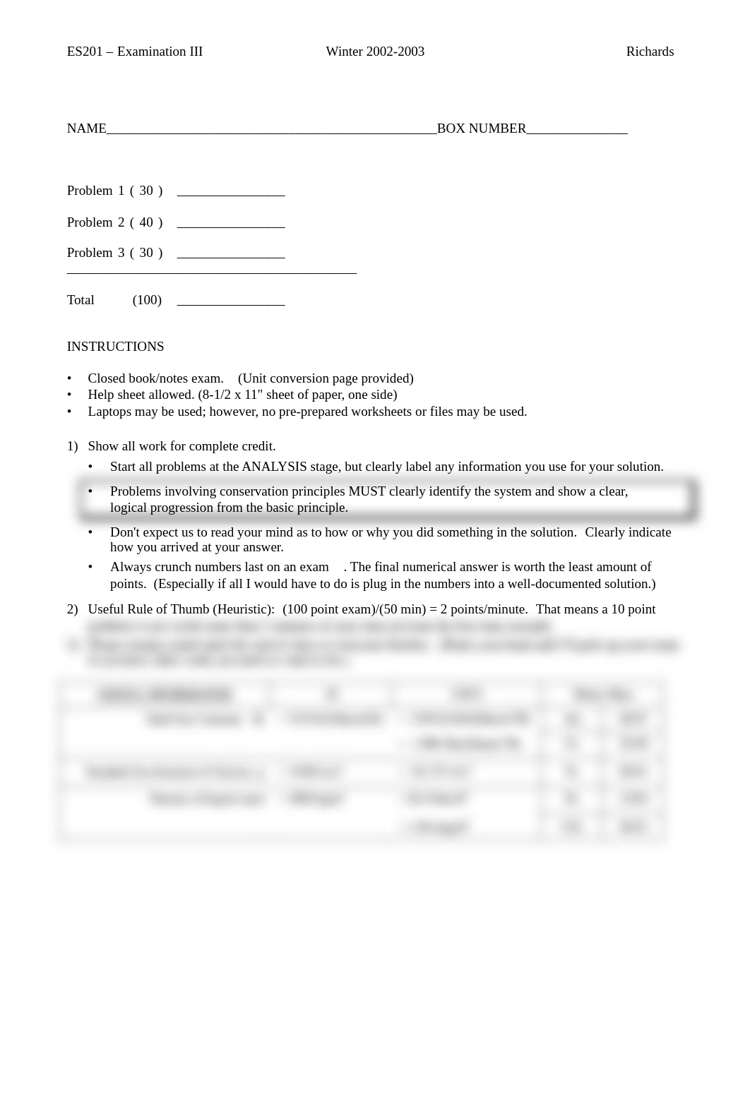 Exam 3 Winter 2002-2003 on Conservation and Accounting Principles_dmtccppmw0t_page1