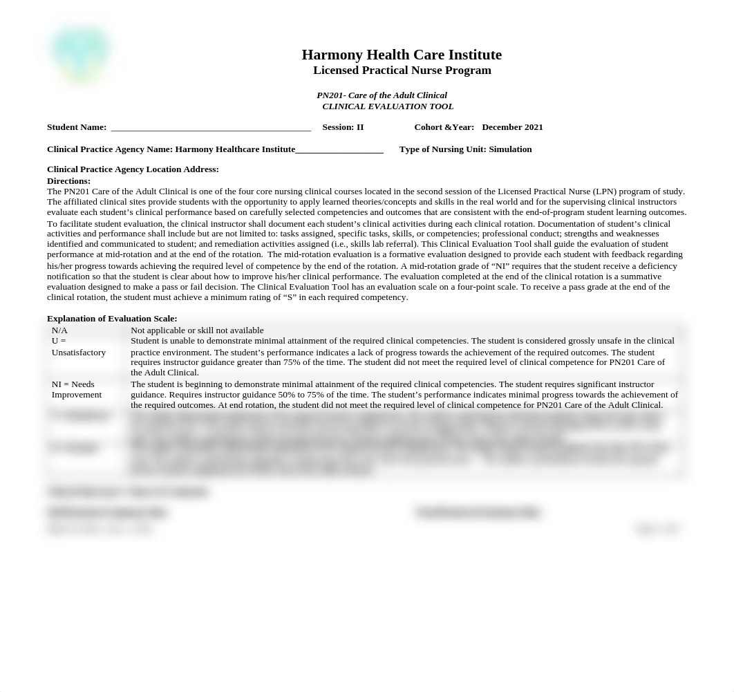 Clinical Evaluation Tool For PN201 Care of the Adult Clinical - Revised 8.14.2018.docx_dmtckqd650m_page1