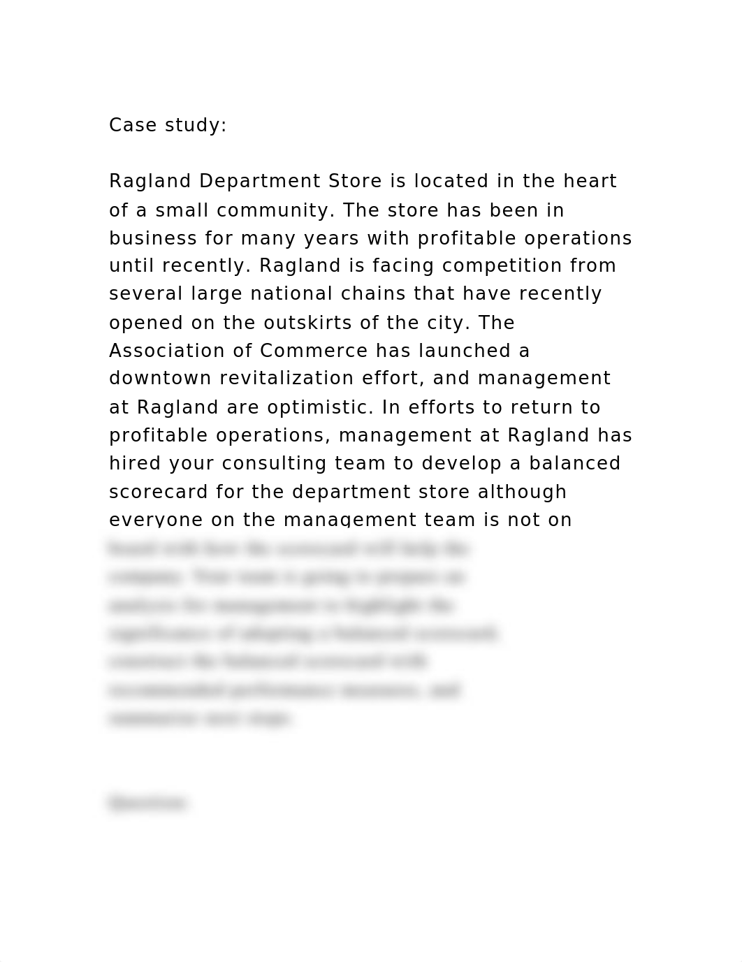 Case studyRagland Department Store is located in the heart of a.docx_dmtmu9yi5iv_page2