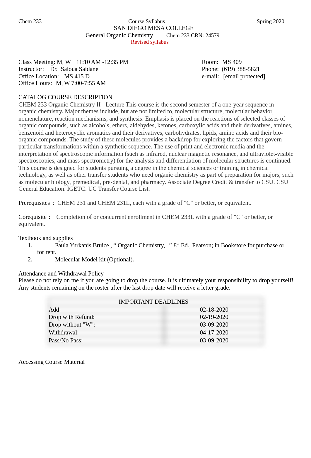 Chem233RevisedSyllabusOnlineSpr2020Saidane24579.docx_dmtwcorup5c_page1