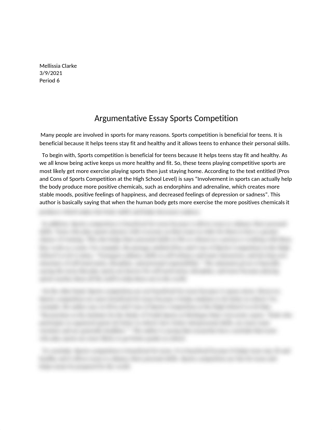 Argumentative Essay Sports Competition .docx_dmu4etz78eg_page1