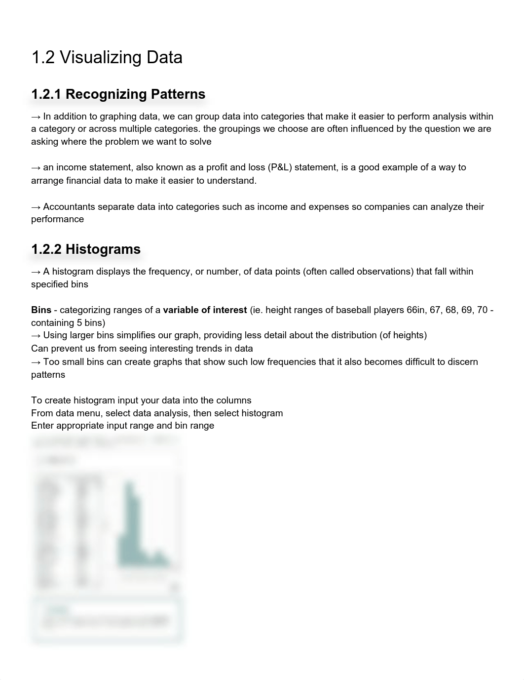 HBS CORe Business Analysis Notes, LESSON 1 - Describing and Summarizing Data.pdf_dmu933yceug_page1