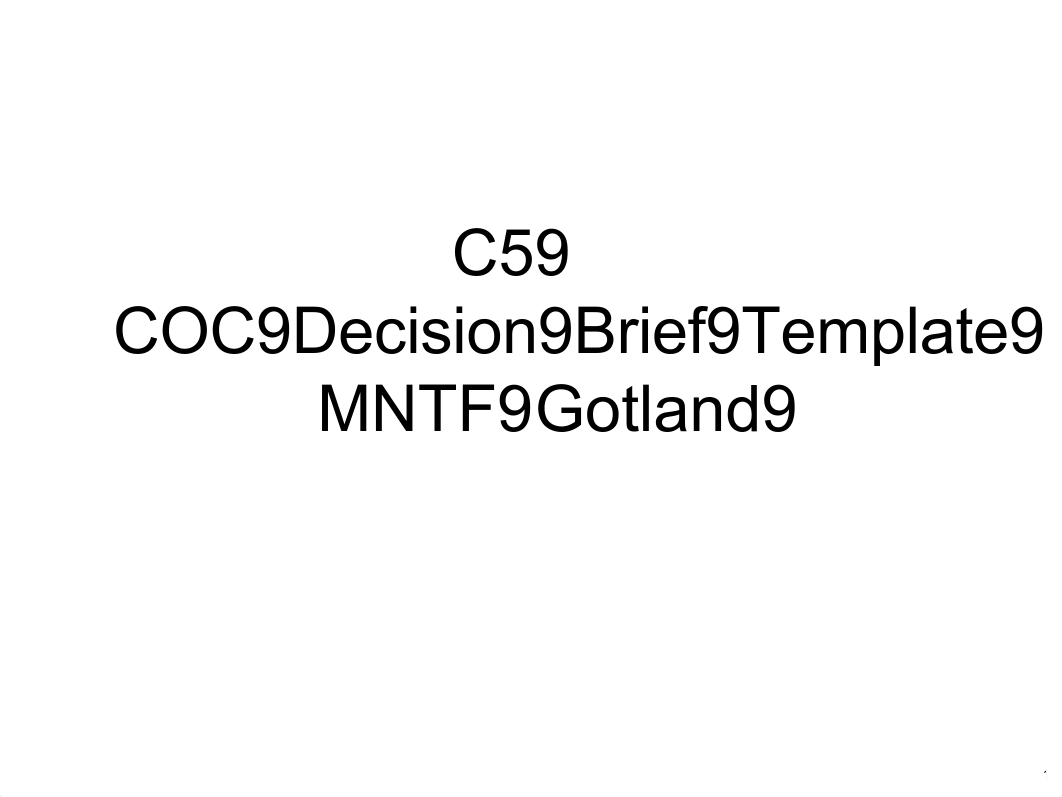 C599 COA DEV_Decision Brief.pdf_dmu9w4s6rup_page1