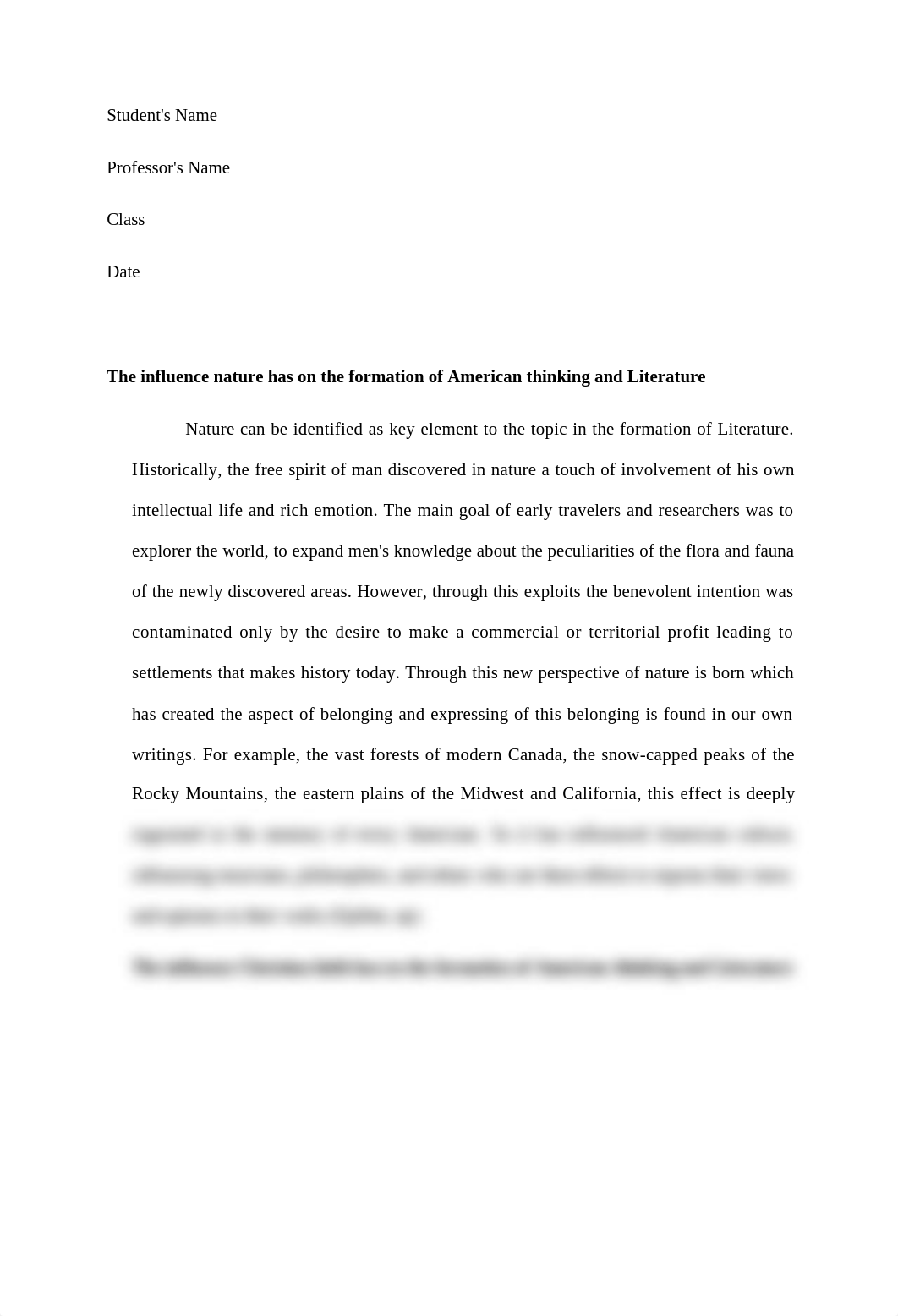 The influence nature has on the formation of American thinking and Literature.docx_dmujmsqwugb_page1