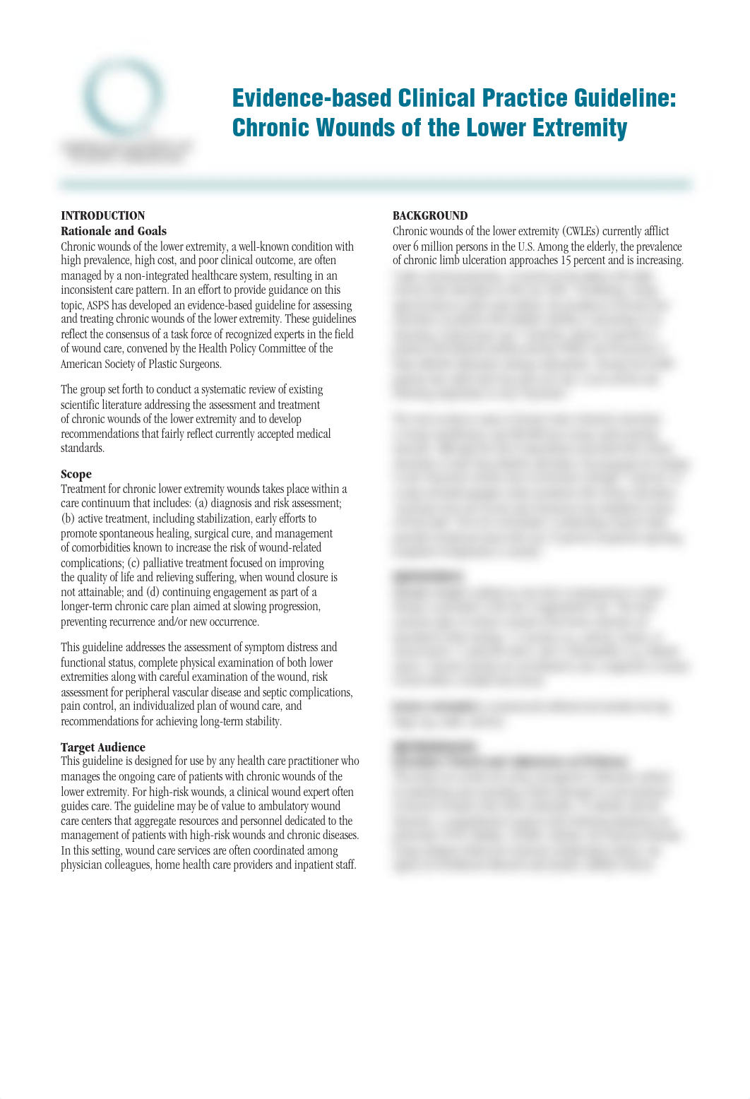 Evidence-based-Clinical-Practice-Guideline-Chronic-Wounds-of-the-Lower-Extremity.pdf_dmuk63w8y8v_page1