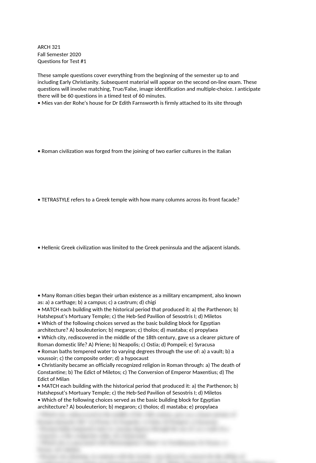 ARCH 321 study questions for Exam #1 2020.docx_dmump6rd19z_page1