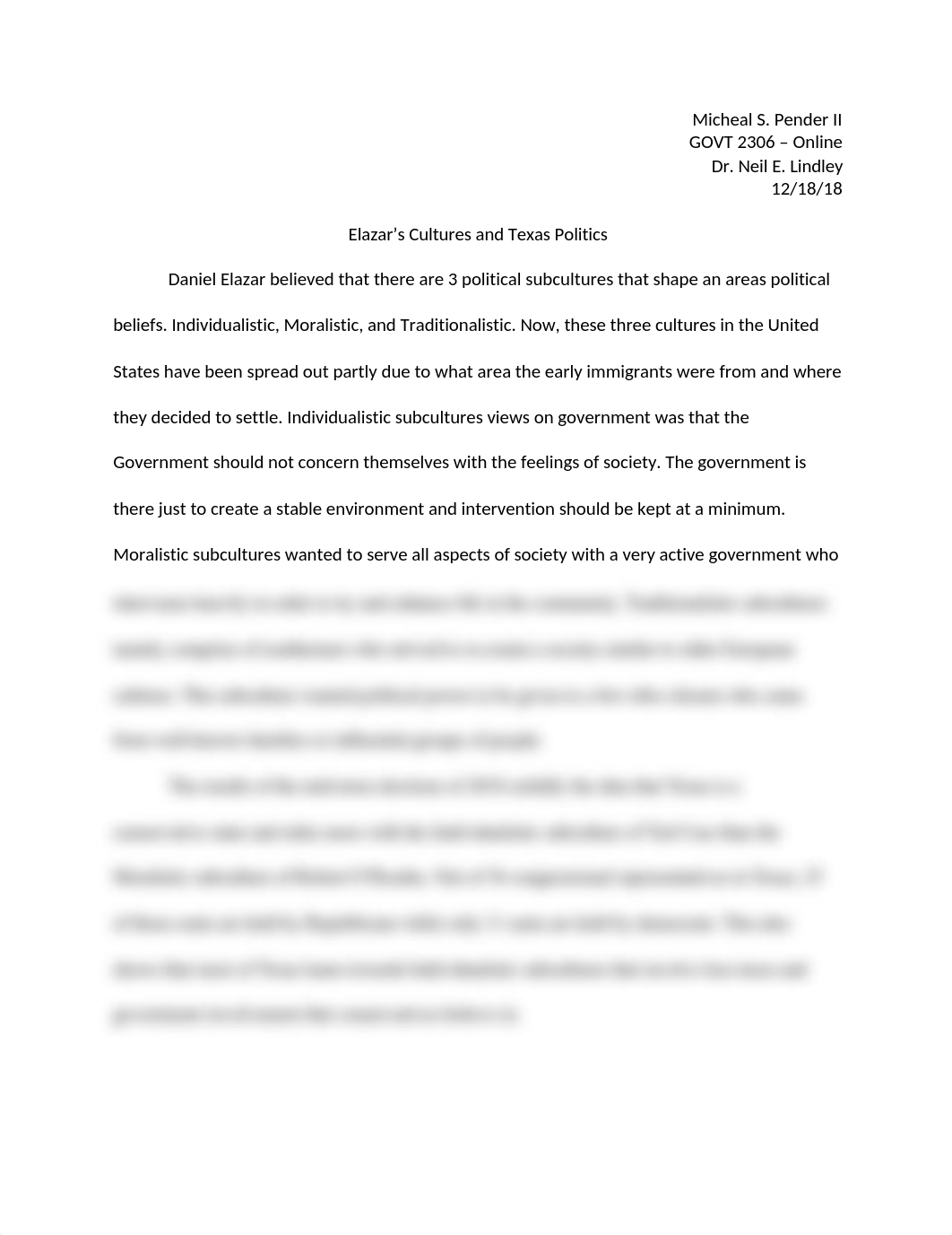 Texas History - 2306 - Ch. 1 Assignment.docx_dmuzk6gkm4x_page1