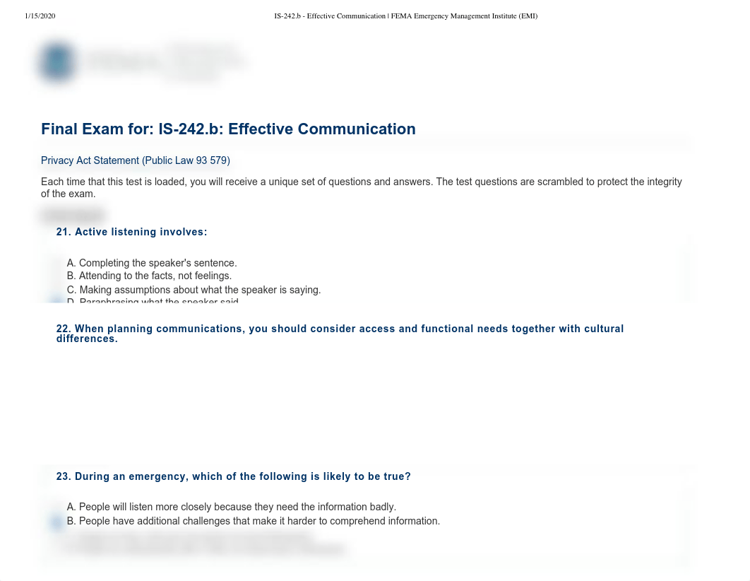 IS-242.b - Effective Communication _ FEMA Emergency Management Institute (EMI) 3.pdf_dmv087i06fs_page1
