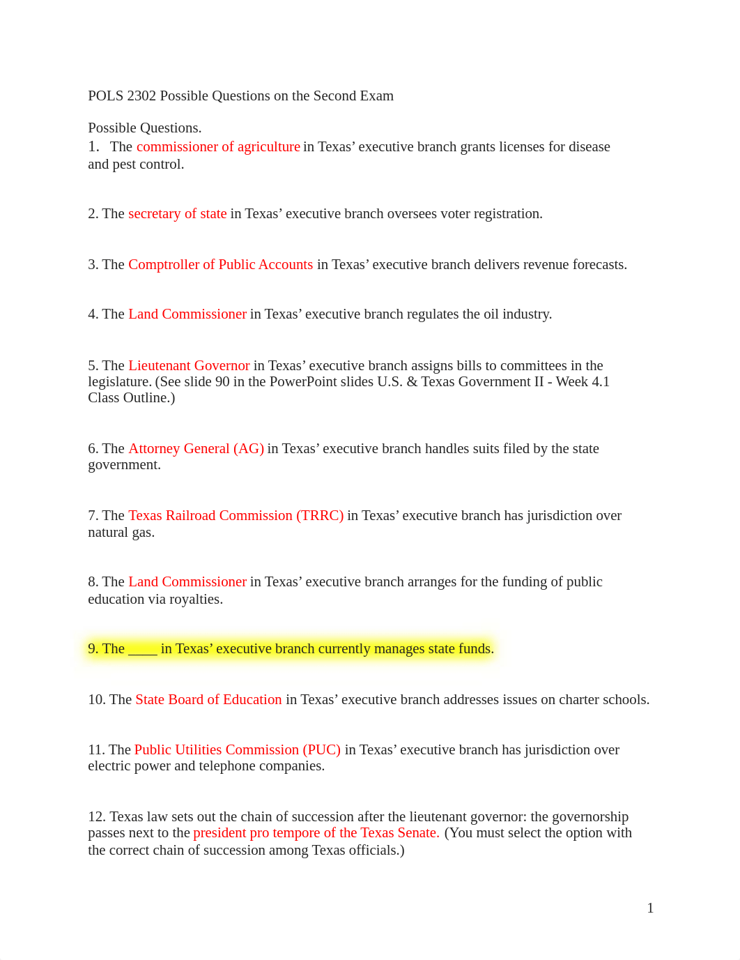 POLS 2302 Second Exam(1)_dmv443n8tcj_page1