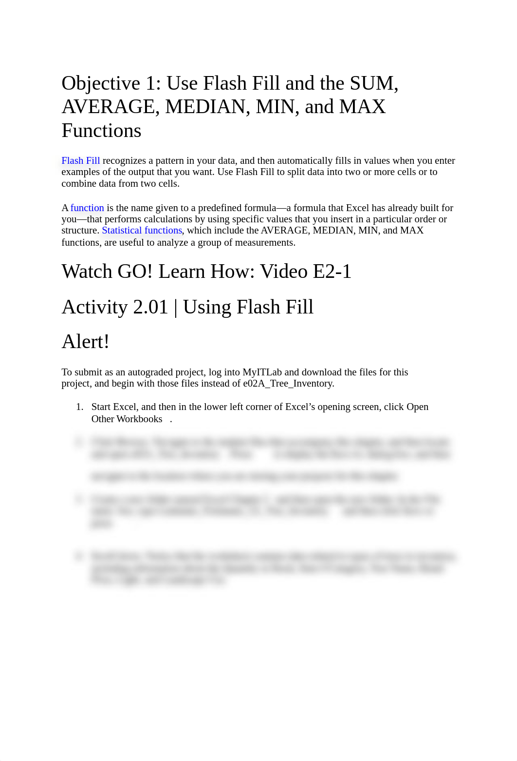 Use Flash Fill and the SUM, AVERAGE, MEDIAN, MIN, and MAX Functions.docx_dmv7713dwcl_page1