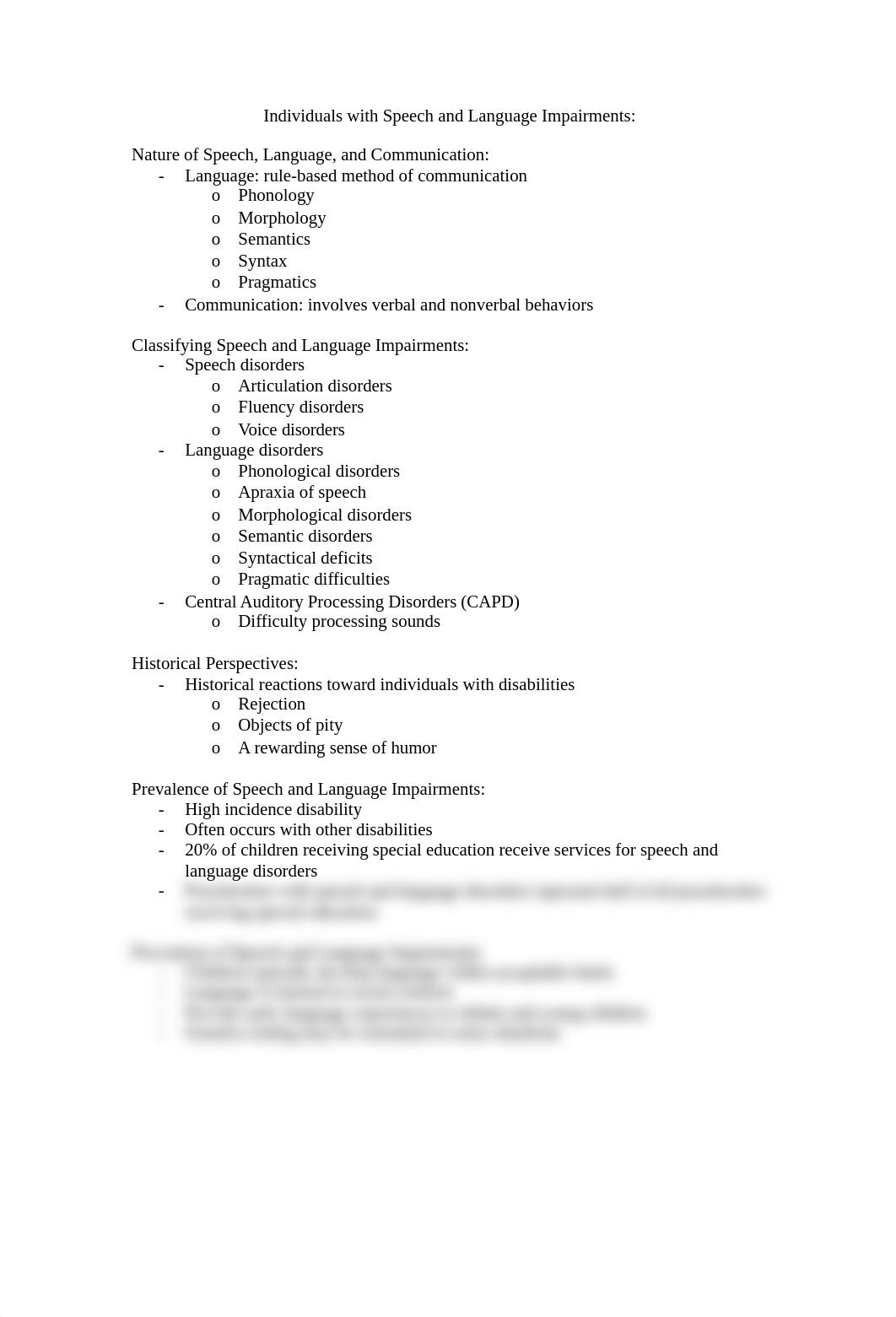 PSED150 Individuals with Speech and Language Impairments Notes_dmvvv182kqh_page1