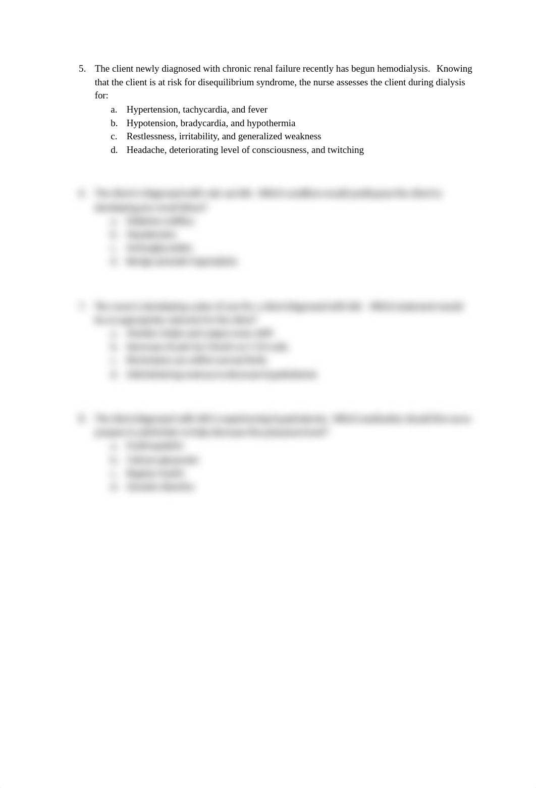 NURSING 407 review questions - unit 3 -renal answers(1).docx_dmw0cmzblb6_page2