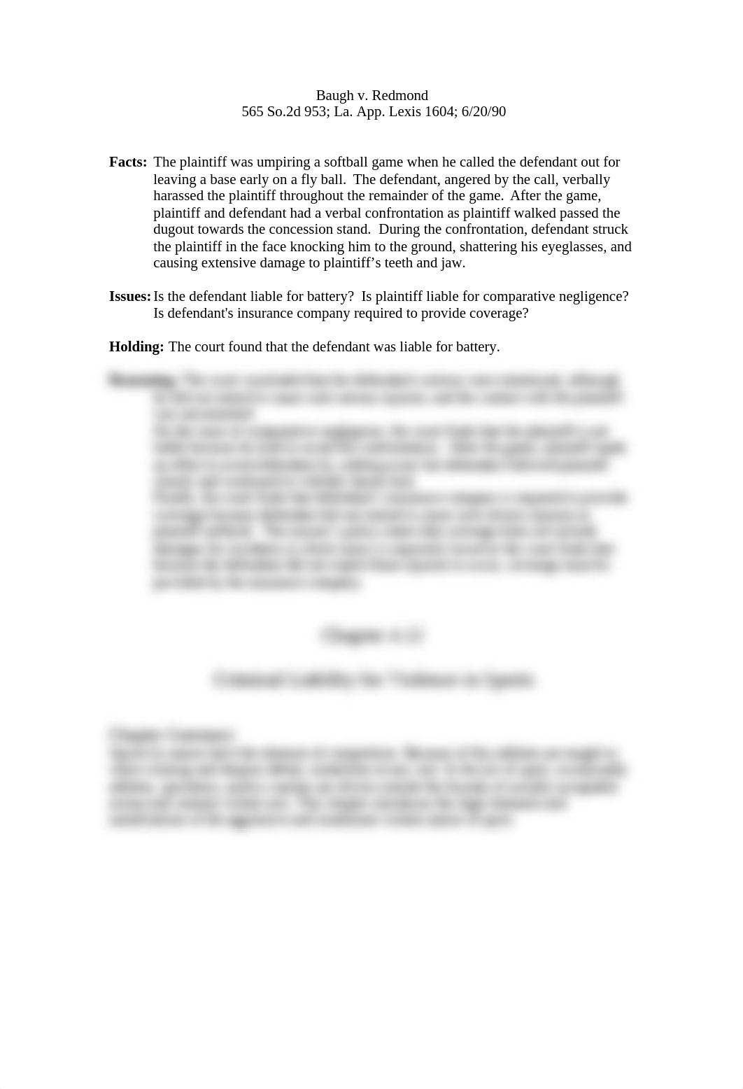 TORTS, VIOLENCE, & CRIMINAL ACTS IN SPORTS- Class notes 040418.rtf_dmw5awxt1vn_page2