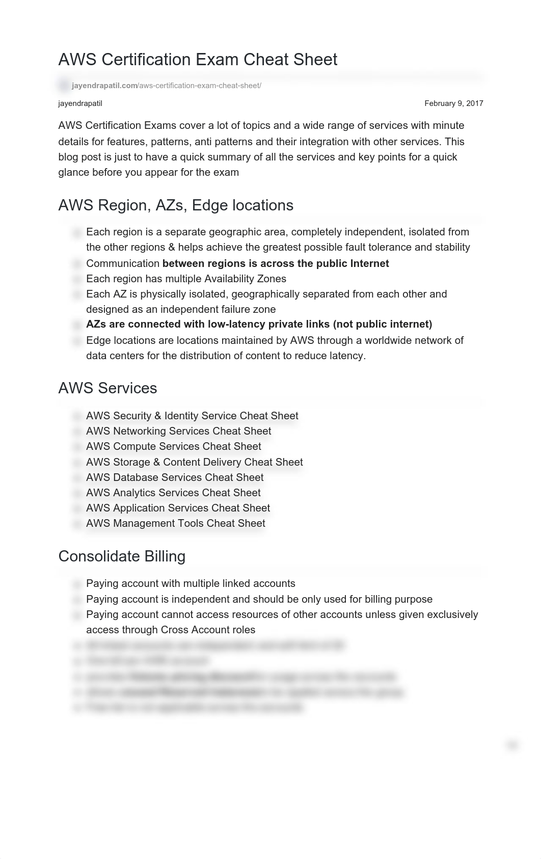 jayendrapatil.com-AWS Certification Exam Cheat Sheet.pdf_dmwf9ek5127_page1