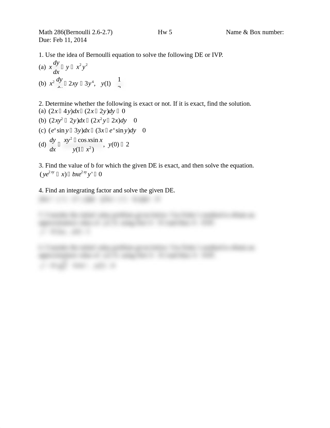 Homework D on Differential Equations_dmwg954vquq_page1