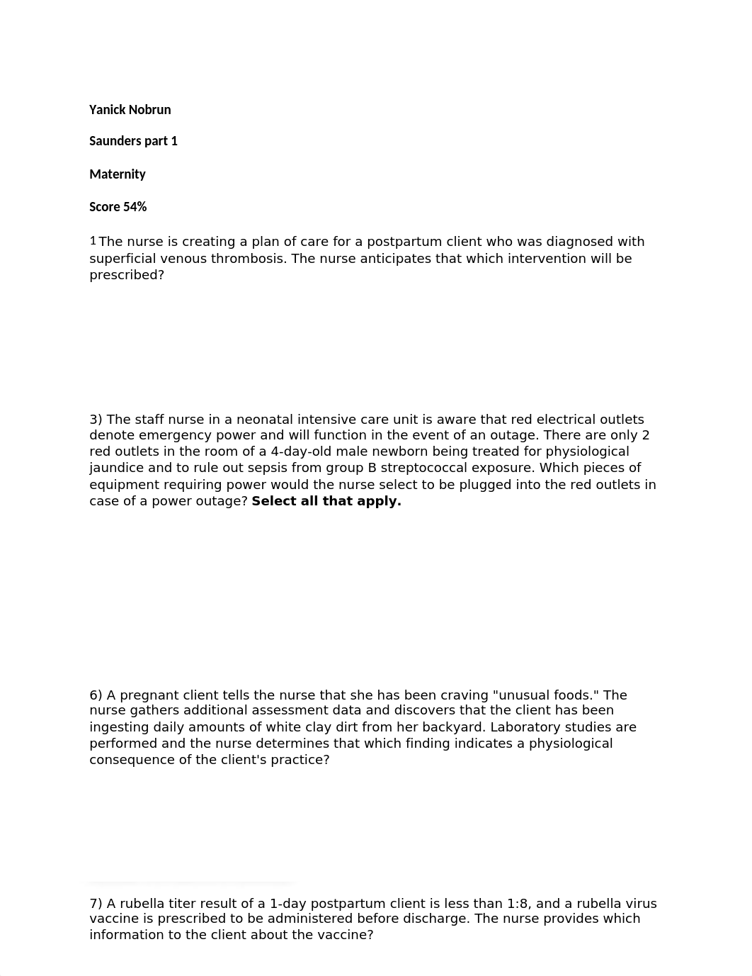 maternity rationale saunders questions 1.docx_dmwjurwoq3b_page1