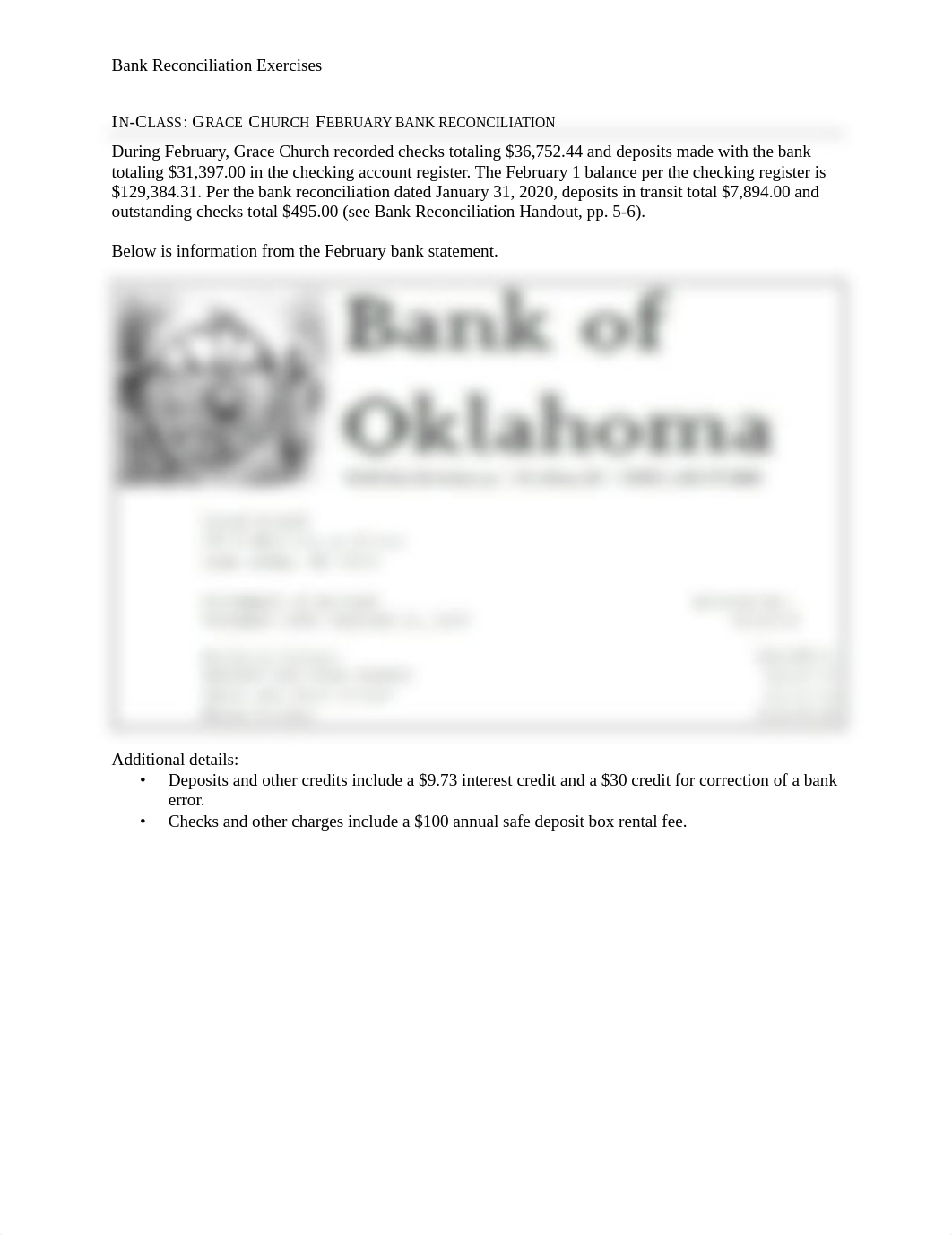 Bank Reconciliation Exercises Handout.pdf_dmx5oa6cehb_page1