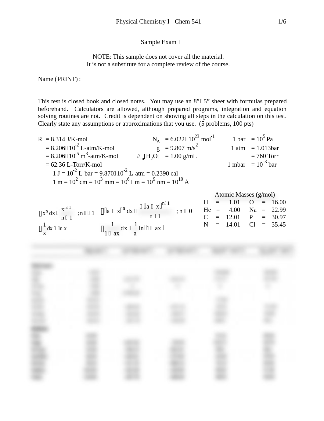 Exam 1, Sample, Chem 541.pdf_dmx7hb6446g_page1