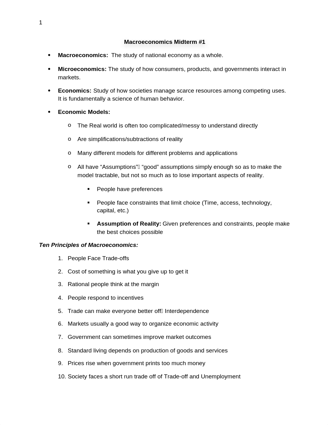 Macroeconomics Midterm #1 Study Guide_dmxah3znxl0_page1