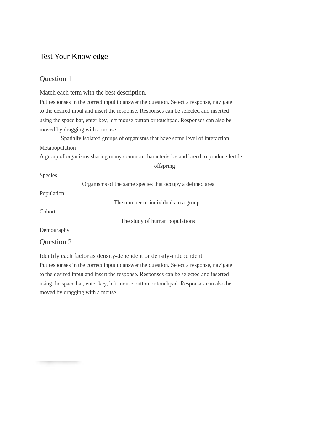 Test Your Knowledge Population Ecology.docx_dmxdttsjnjc_page1