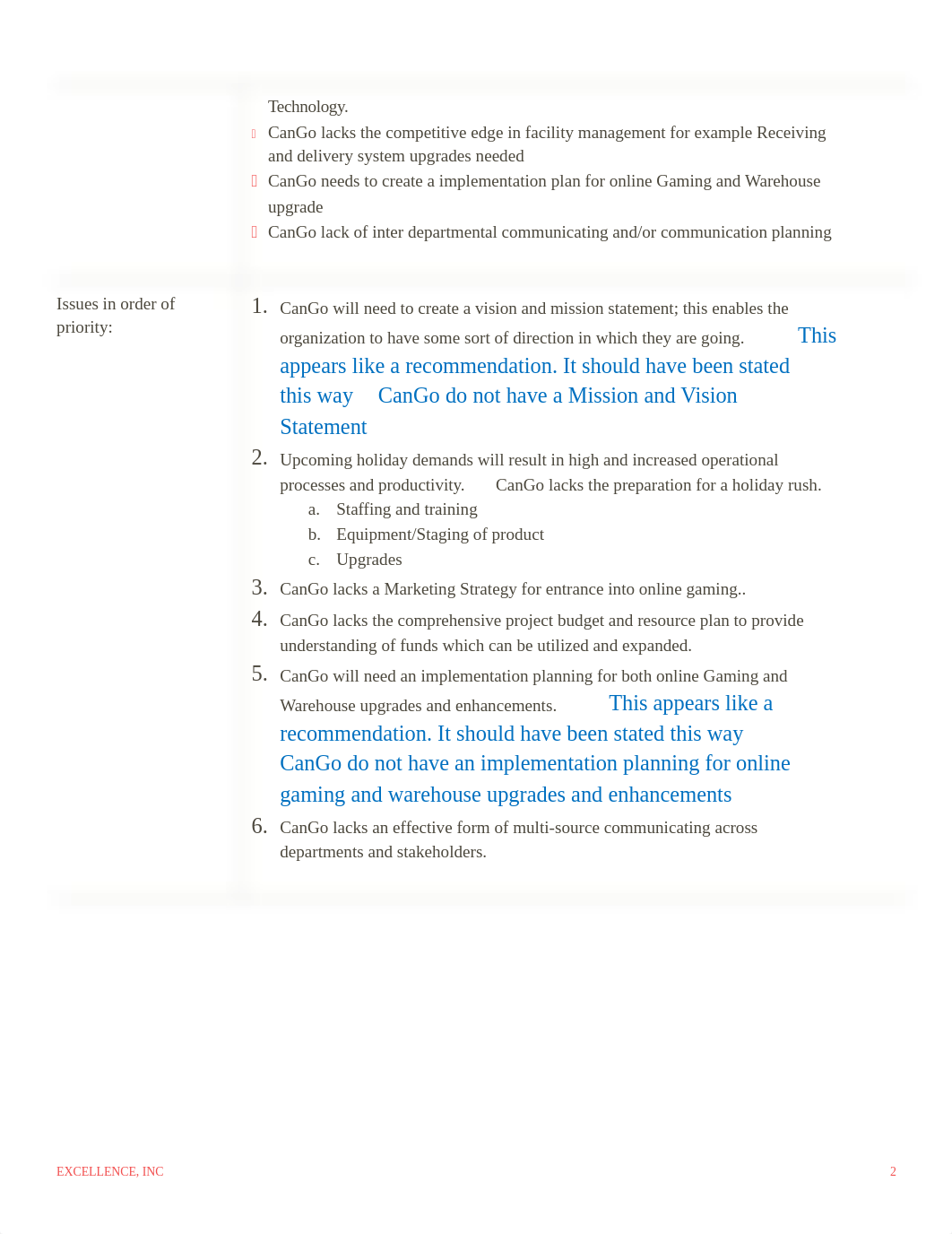 BUSN 460 Home Work 3 Excellence INC Week 2_Team Assignment Grade and Feedback.doc_dmxnmnyjhxo_page2