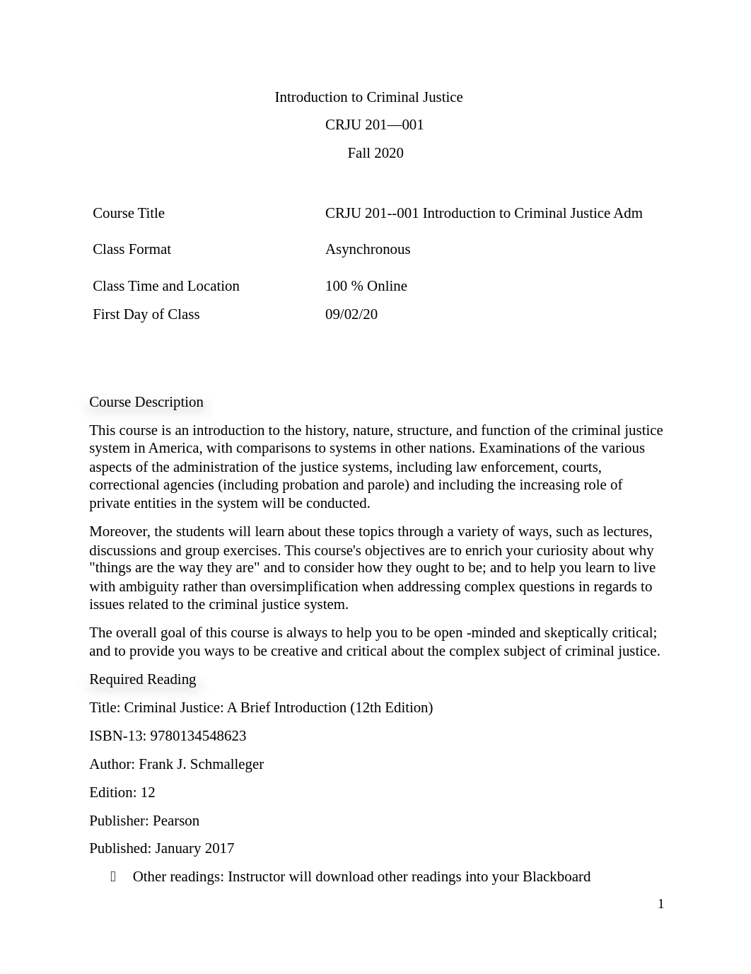 CRJU 201 Introduction to Criminal Justice Syllabus (1).docx_dmxw09l2w6d_page1