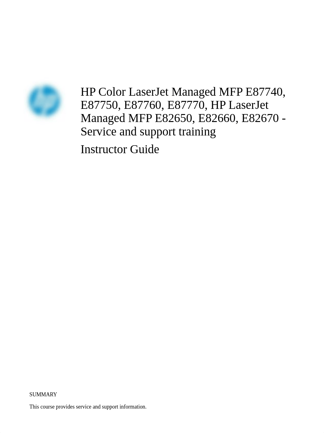 Instructor_Guide=HP LJ MFP E87740, E87750, E87760.pdf_dmy6vqr6fd3_page1