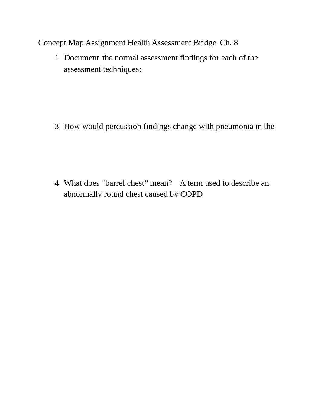 HAB Week 8 Ch. 19 Concept Map Assignment Health Assessment Bridge NUS 213.docx_dmy85x5jt6i_page1