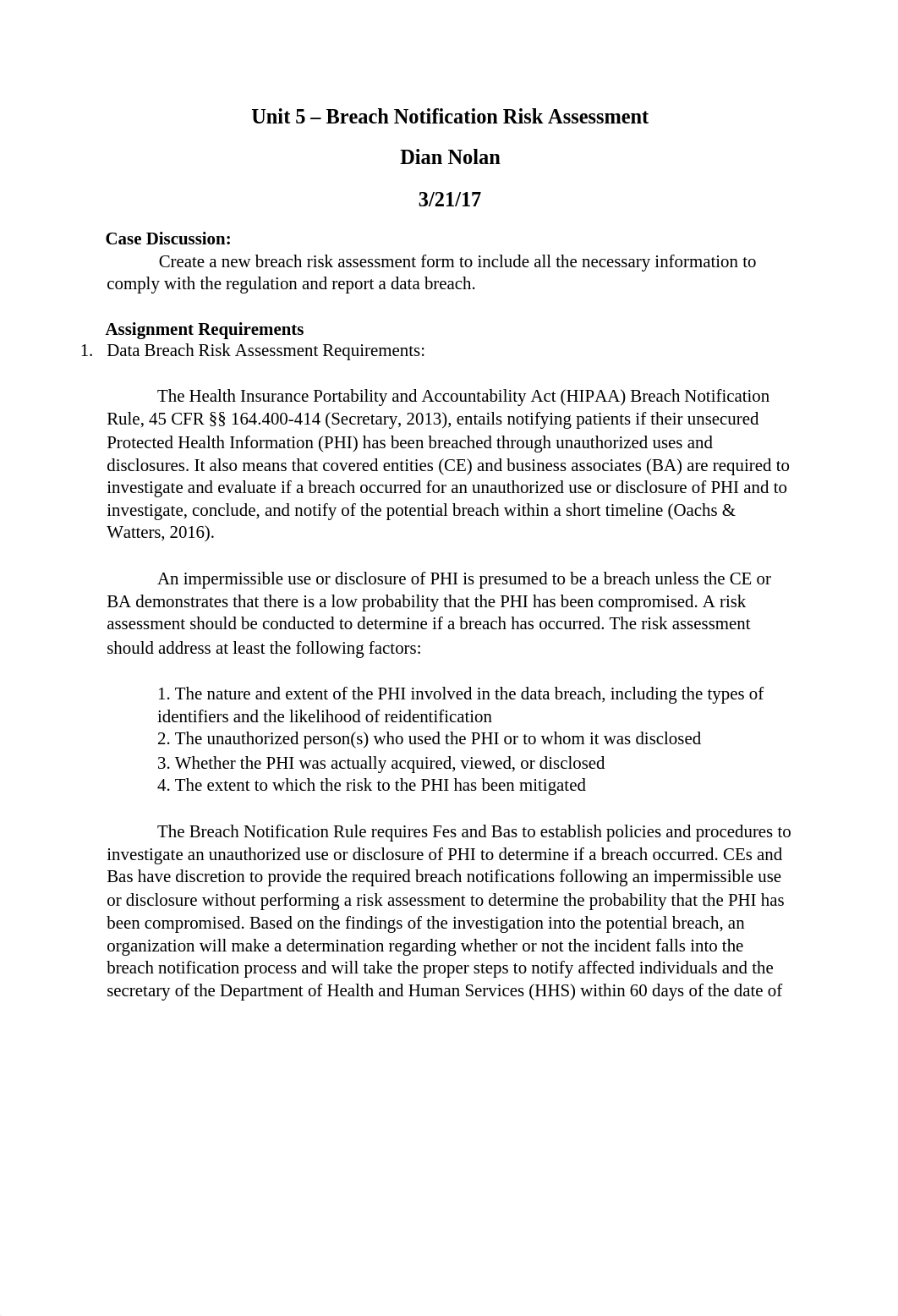 DNolan_Unit 5 Case Study Assignment - Breach Notification Risk Assessment.docx_dmy8hohfdrg_page1