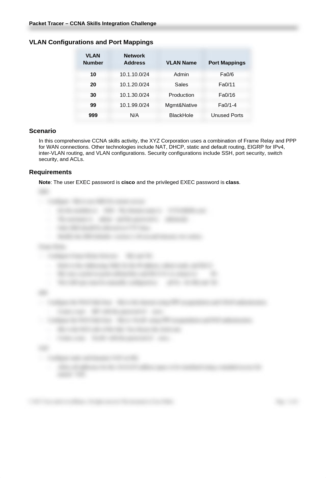 9.3.1.2 Packet Tracer - CCNA Skills Integration Challenge Instructions.docx_dmy8xfzr2f1_page2