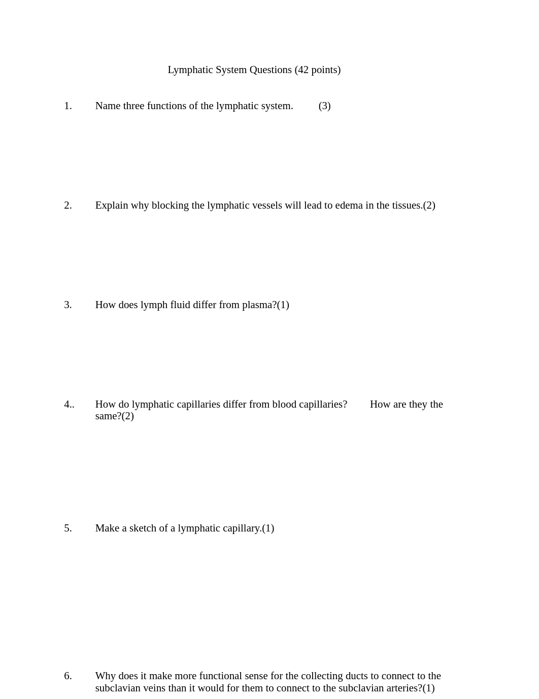 Lymphatic System Questions_1 (2)_dmyhjsnm4w3_page1