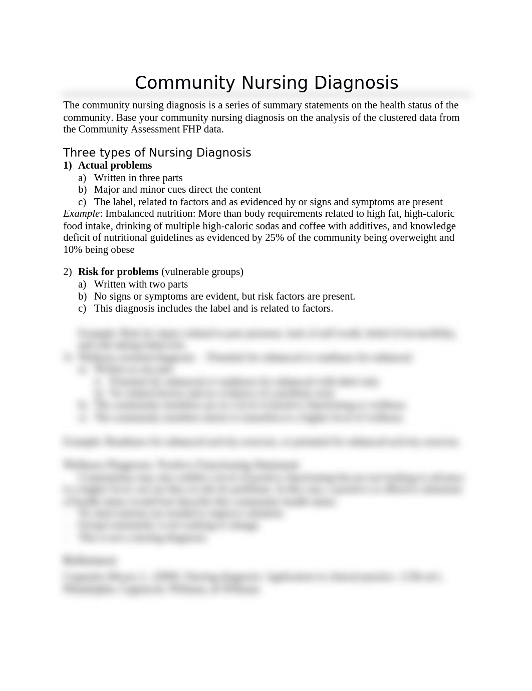 Community Nursing Diagnosis.docx_dmyphwahvcj_page1