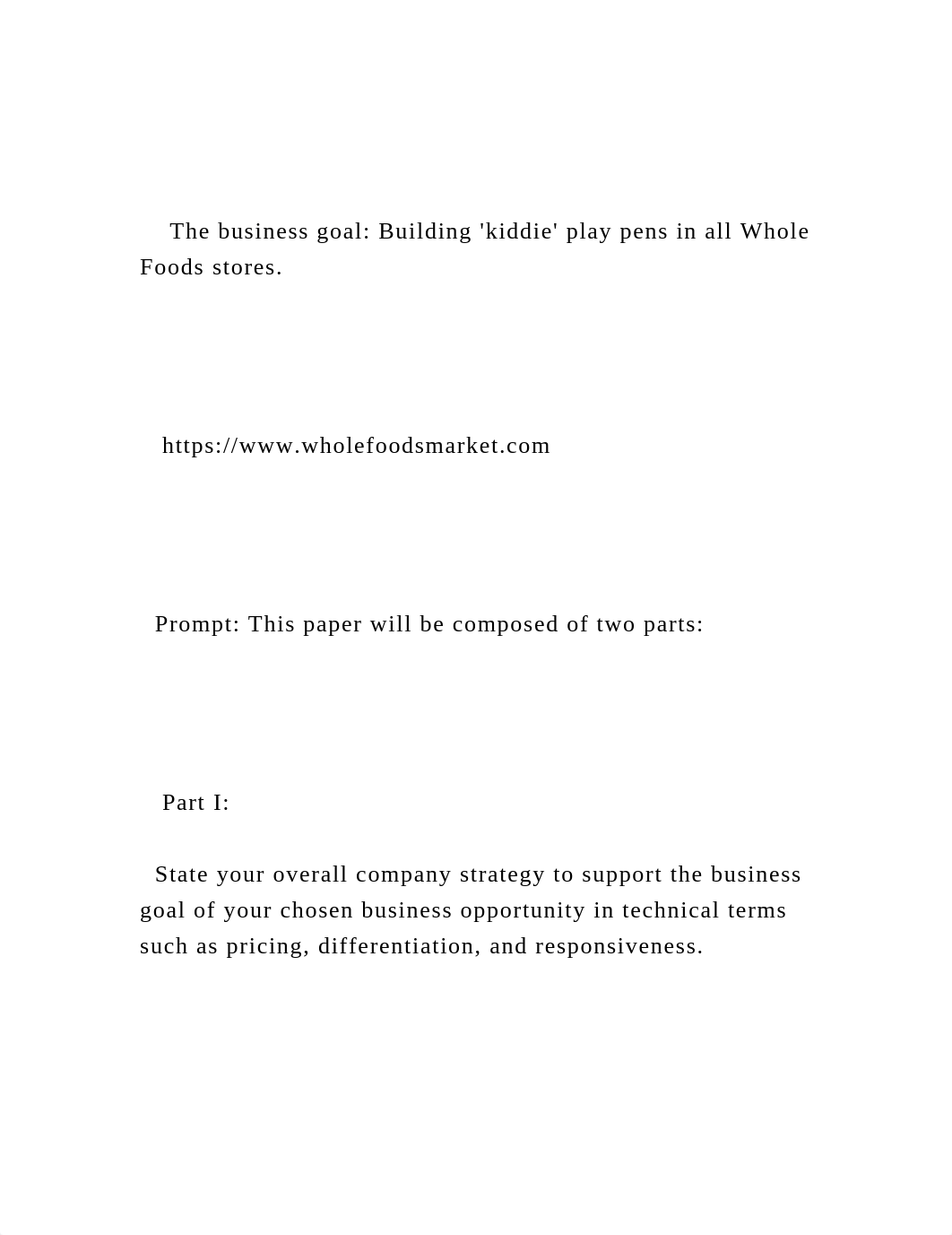 The business goal Building kiddie play pens in all Whole F.docx_dmyvhz946m6_page2